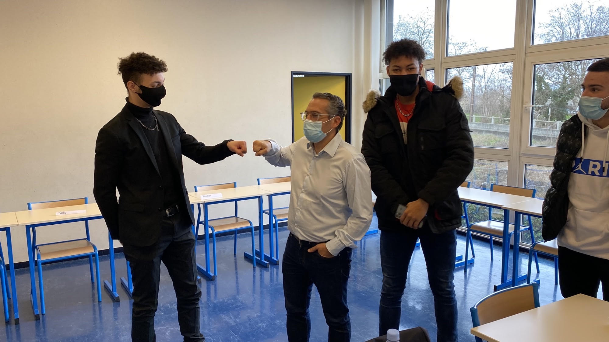 Photos visite du député du 04 février 2021